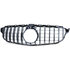 Mercedes C Klasse W205 Sport Grill Hoogglans Zwart / Chrome Panamericana