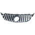 Mercedes C Klasse W205 Sport Grill Hoogglans Zwart / Chrome Panamericana