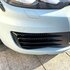 Volkswagen Golf 6 GTI / GTD Hoogglans Zwarte Mistlamp Grill Bumper Behuizing Canard 