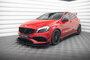 Maxton Design Mercedes A45 AMG Aero Voorspoiler Spoiler Splitter Pro Street + Flaps