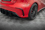 Maxton Design Mercedes A45 AMG Aero Rear Side Splitters Pro Street + Flaps