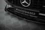 Maxton Design Mercedes A35 AMG W177 Facelift Voorspoiler Spoiler Splitter Pro Street + Flaps