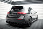 Maxton Design Mercedes A35 AMG W177 Facelift Rear Side Splitters Pro Street + Flaps_