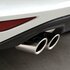 Audi A3 Chrome Rvs Uitlaat sierstuk Trim Eindstuk