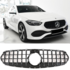 Mercedes C Klasse W206 S206 Avantgarde Panamericana GT Look Grill Hoogglans Zwart 