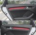 Audi A3 8V Dashboard Deurlijsten Interieurlijsten Lijsten Rood Carbon Style