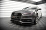 Maxton Design Audi S4 / A4 S Line B8 Facelift Splitter Spoiler Voorspoiler Versie 3