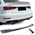 Audi A3 8V Limousine Achterklep Ducktale Spoiler Glans Zwart