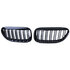 Bmw 6 Serie E63 E64 Grill Hoogglans Zwart Dubbele Spijl