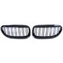 Bmw 6 Serie E63 E64 Grill Hoogglans Zwart Dubbele Spijl