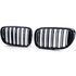 Bmw 7 Serie G11 G12 Grill Hoogglans Zwart Dubbele Spijl