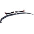 Bmw 5 Serie G30 G31 M Pack Evo Spoiler Voorspoiler Splitter Lip Hoogglans Zwart 