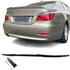 Bmw 5 Serie E60 Achterklep Ducktale Spoiler Glans Zwart