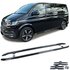 Volkswagen Transporter T5 T6 Sidebars RVS Hoogglans Zwart