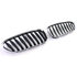 Bmw Z4 E85 E86 Roadster Coupe Sport Nieren / Grill Chrome Mat Zwart