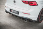 Maxton Design Rear Centre Diffuser Vertical Bar Versie 1 Geschikt Voor Volkswagen Volkswagen Golf 8 GTI _