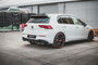Maxton Design Rear Centre Diffuser Vertical Bar Versie 1 Geschikt Voor Volkswagen Volkswagen Golf 8 GTI _