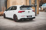 Maxton Design Rear Centre Diffuser Vertical Bar Versie 1 Geschikt Voor Volkswagen Volkswagen Golf 8 GTI _