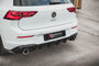 Maxton Design Rear Centre Diffuser Vertical Bar Versie 1 Geschikt Voor Volkswagen Volkswagen Golf 8 GTI _