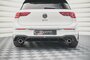 Maxton Design Volkswagen Golf 8 GTI Rear Centre Diffuser Vertical Bar Versie 2