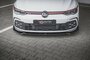 Maxton Design Volkswagen Golf 8 GTI / GTI VIII Voorspoiler Spoiler Splitter Versie 2 + Flaps