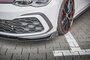 Maxton Design Volkswagen Golf 8 GTI / GTI VIII Voorspoiler Spoiler Splitter Versie 3 + Flaps