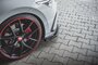 Maxton Design Volkswagen Golf 8 GTI / GTI VIII Voorspoiler Spoiler Splitter Versie 3 + Flaps