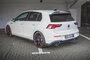 Maxton Design Volkswagen Golf 8 GTI / GTI VIII Side Splitters Versie 2 + Flaps