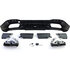 Mercedes GLE V167 63AMG Look Black Uitlaat Sport Diffuser Hoogglans Zwart