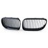 Bmw 3 serie E92 E93 LCI Grill Hoogglans Zwart Enkele Spijl 