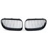 Bmw 3 serie E92 E93 LCI Grill Hoogglans Zwart Enkele Spijl 