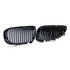 Bmw 3 serie E92 E93 LCI Grill Hoogglans Zwart Enkele Spijl 