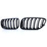 Bmw 3 serie E92 E93 LCI Grill Hoogglans Zwart Dubbele M Spijl 