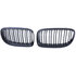 Bmw 3 serie E90 E91 LCI Grill Mat Zwart Dubbele M Spijl 