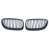 Bmw 3 serie E90 E91 LCI Grill Mat Zwart Dubbele M Spijl 