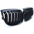 Bmw 3 serie E92 E93 Grill Hoogglans Zwart Dubbele M Spijl 