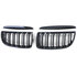 Bmw 3 serie E90 E91 Grill Hoogglans Zwart Dubbele M Spijl 