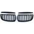 Bmw 3 serie E90 E91 Grill Hoogglans Zwart Dubbele M Spijl 