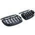 Bmw 3 serie E90 E91 Grill Hoogglans Zwart Dubbele M Spijl 