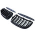 Passend Voor Bmw 3 serie E90 E91 Grill Hoogglans Zwart Dubbele M Spijl _