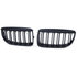 Bmw 3 serie E90 E91 Grill Mat Zwart Dubbele M Spijl 