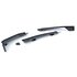 Bmw 3 Serie E90 E91 M Pack Spoiler Voorspoiler Splitter Lip Hoogglans Zwart 