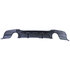 Bmw 3 serie E90 E91 M Pakket Achterbumper Diffuser Glans Zwart 2 x Uitlaat uitsparing L +R