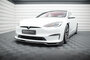 Maxton Design Tesla Model S Plaid Voorspoiler Spoiler Splitter Versie 2