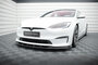 Maxton Design Tesla Model S Plaid Voorspoiler Spoiler Splitter Versie 3