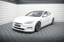 Maxton Design Tesla Model S Plaid Voorspoiler Spoiler Splitter Versie 3