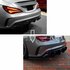 Mercedes C117 X117 CLA 45 AMG FACELIFT Diffuser Hoogglans Zwart
