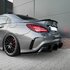 Mercedes C117 X117 CLA 45 AMG FACELIFT Diffuser Hoogglans Zwart