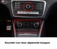 Mercedes CLA C117 Radio Airco Knoppen Rood Aluminium 