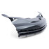 Opel Astra H Embleemloze Sport Grill Glans Zwart